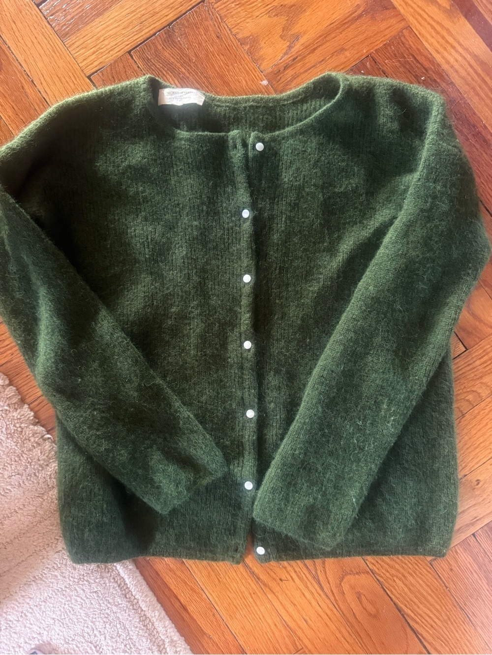 Sézane perfect green Gaspard Cardigan